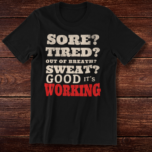 Its Working Gildan Cotton T-Shirt